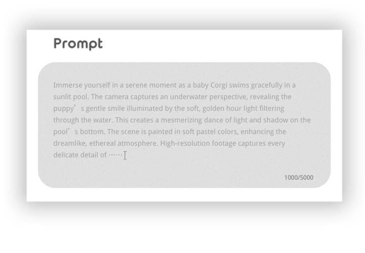 Enter Your Text Prompt