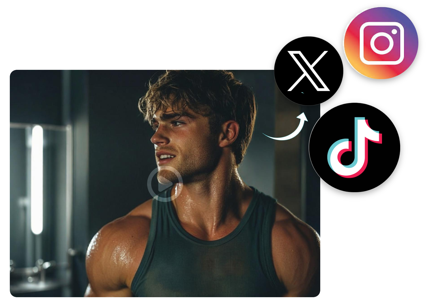 Creating Stunning Fitness Transformation Visuals for Social Media