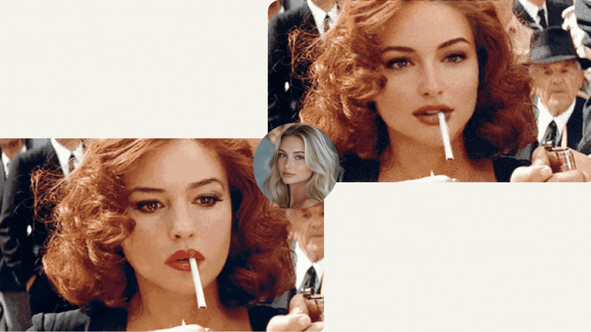 Creative Content Production with GIF Face Swap