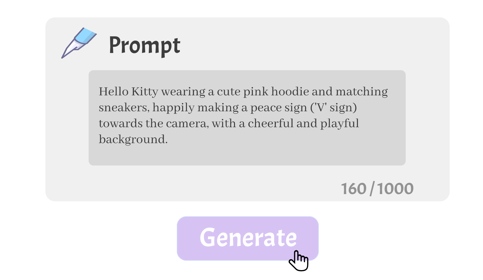 Click to Generate Stickers