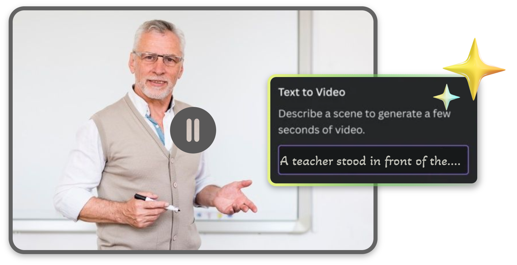 Educational and Training Videos via Text to Video