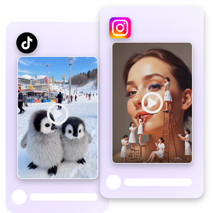 Social Media Content Creation with Text to Video